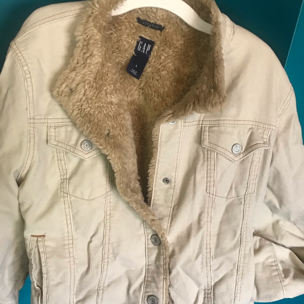 Gap Cream Corduroy jacket